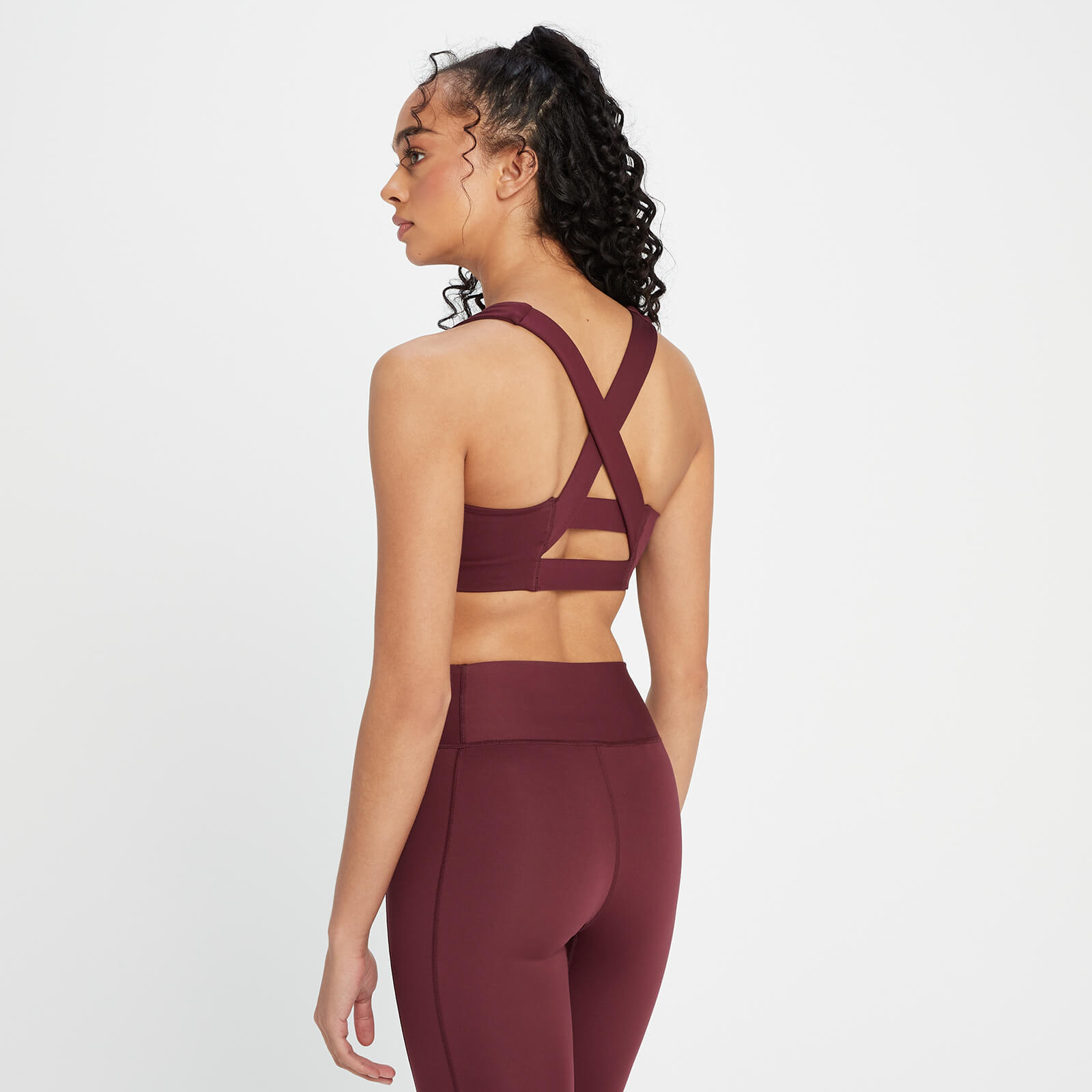Brassière de sport Repreve® MP Composure pour femmes – Pourpre délavé