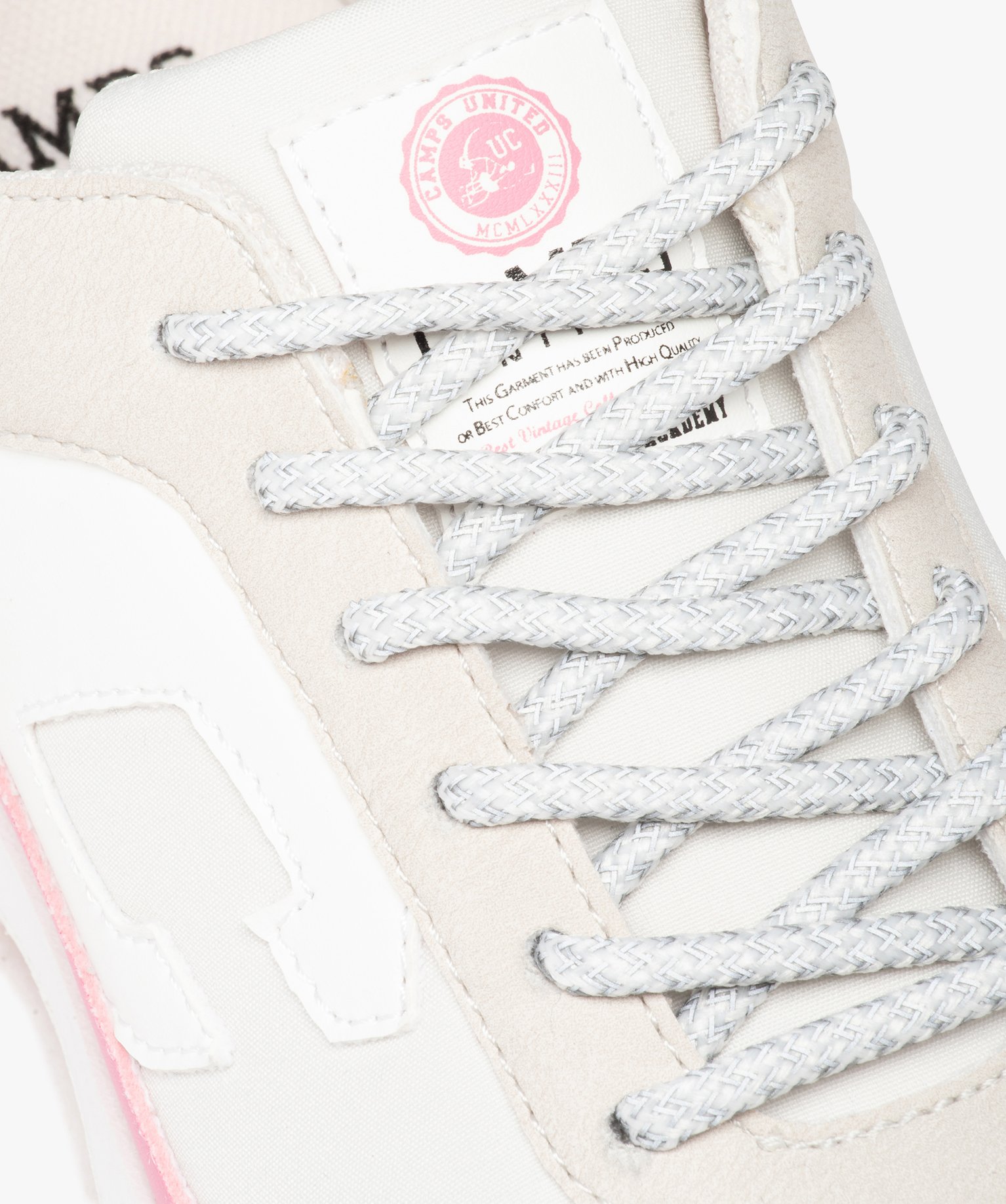 Baskets femme retro running à lacets - Camps United gris | GEMO