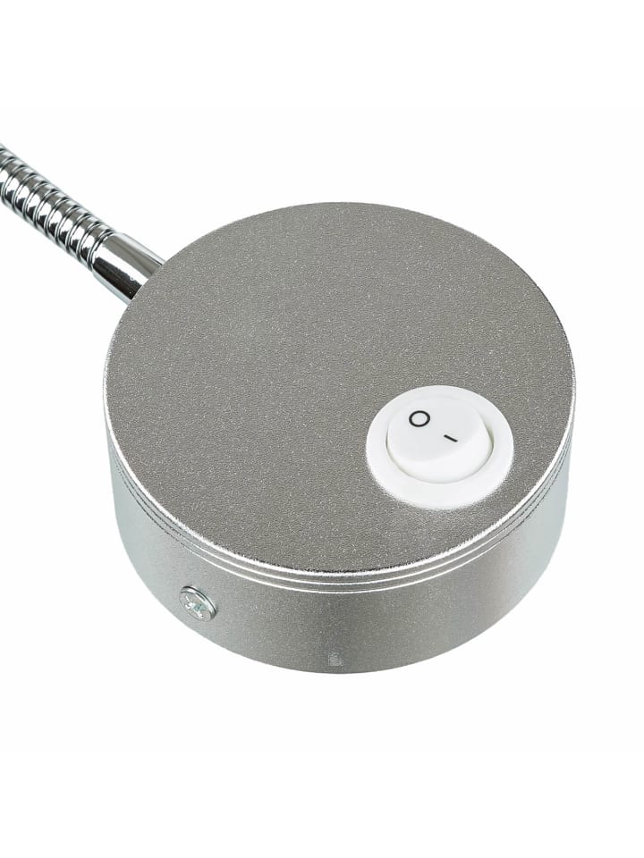 Licht-Erlebnisse Wandlampe EEK G in Silber günstig kaufen onesize