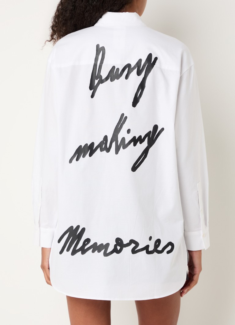 Camicetta oversize Max & Co Art & Memories con stampa sul retro.