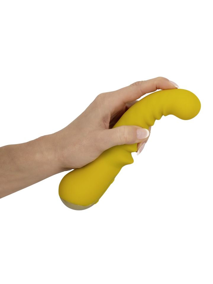 Your new favorite Vibrator G-Spot Vibrator in gelb günstig kaufen 20 cm