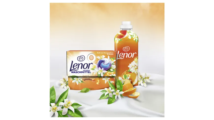 Lenor Universal Waschmittel Pods Orangenblüte & Pfirsich