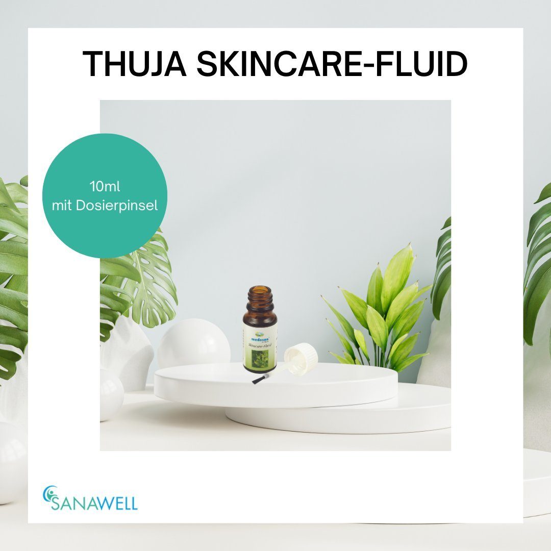 Medosan Warzen-Behandlungsstift Thuja Skincare-Fluid, 10ml mit Dosierpinsel