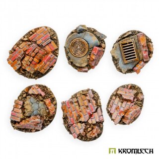 Medium Old Town Ruins Basing Kit (6)