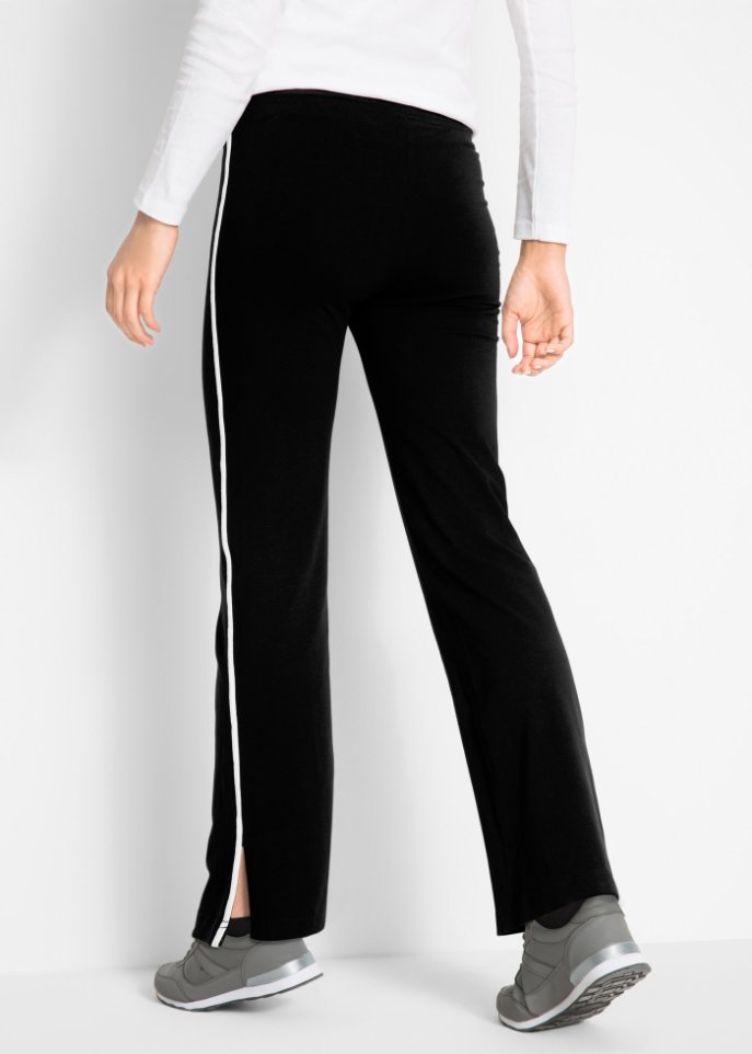 Shirthose aus Stretchmaterial, gerade geschnitten