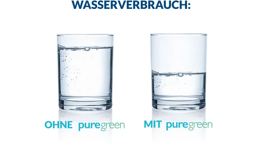 puregreen Wassersparer für die Dusche