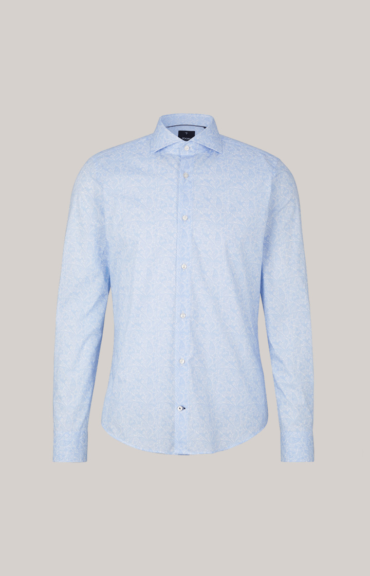 Hemd Pai in Pastellblau gemustert