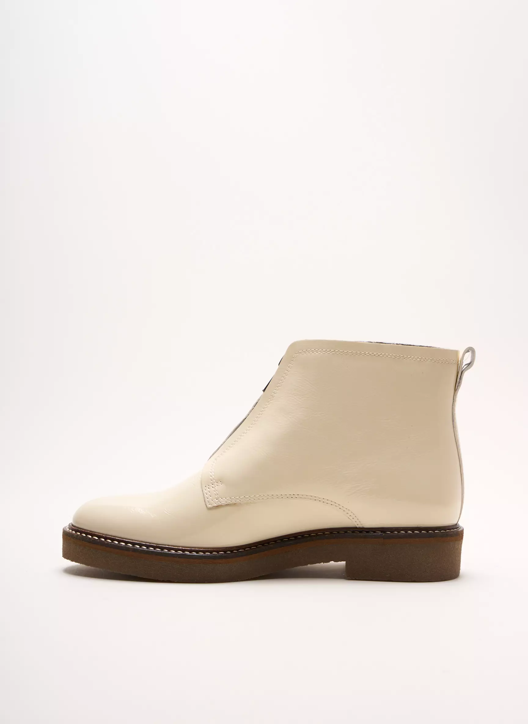 Kickers Bottines Femme couleur beige