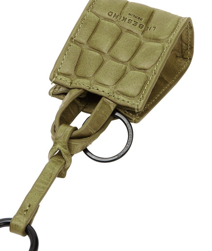 Liebeskind Berlin Schlüsselanhänger Schlüsselanhänger 'Paper Bag Kroko Keyring'