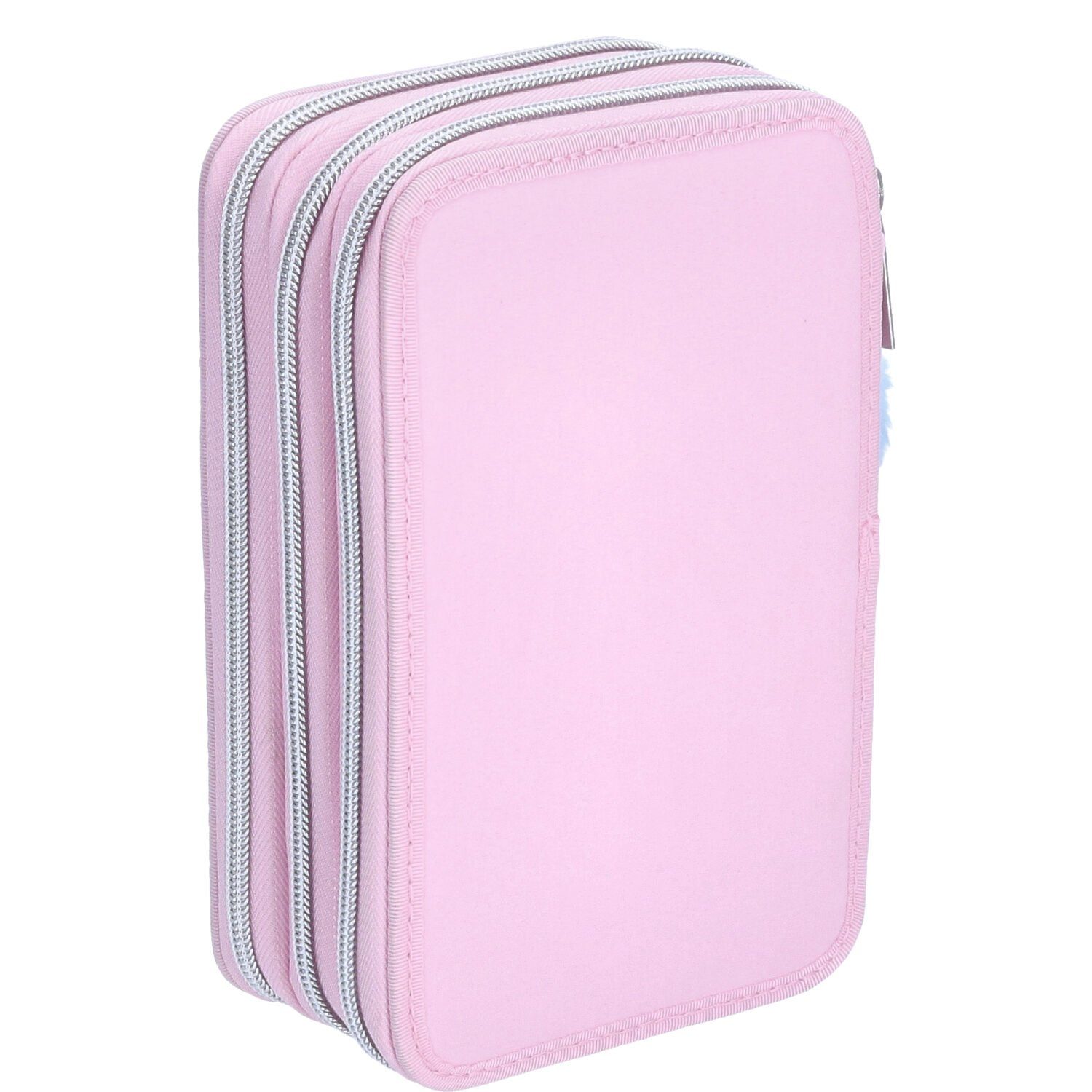 Depesche Federmäppchen Depesche 3-Fach Federtasche TOPModel Ice World rosa, (Stück, Stück)