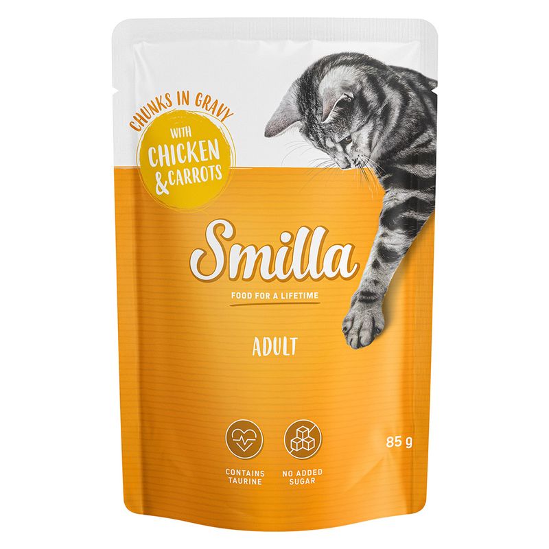 Sparpaket 24 x 85 g Smilla Häppchen mit Gemüse