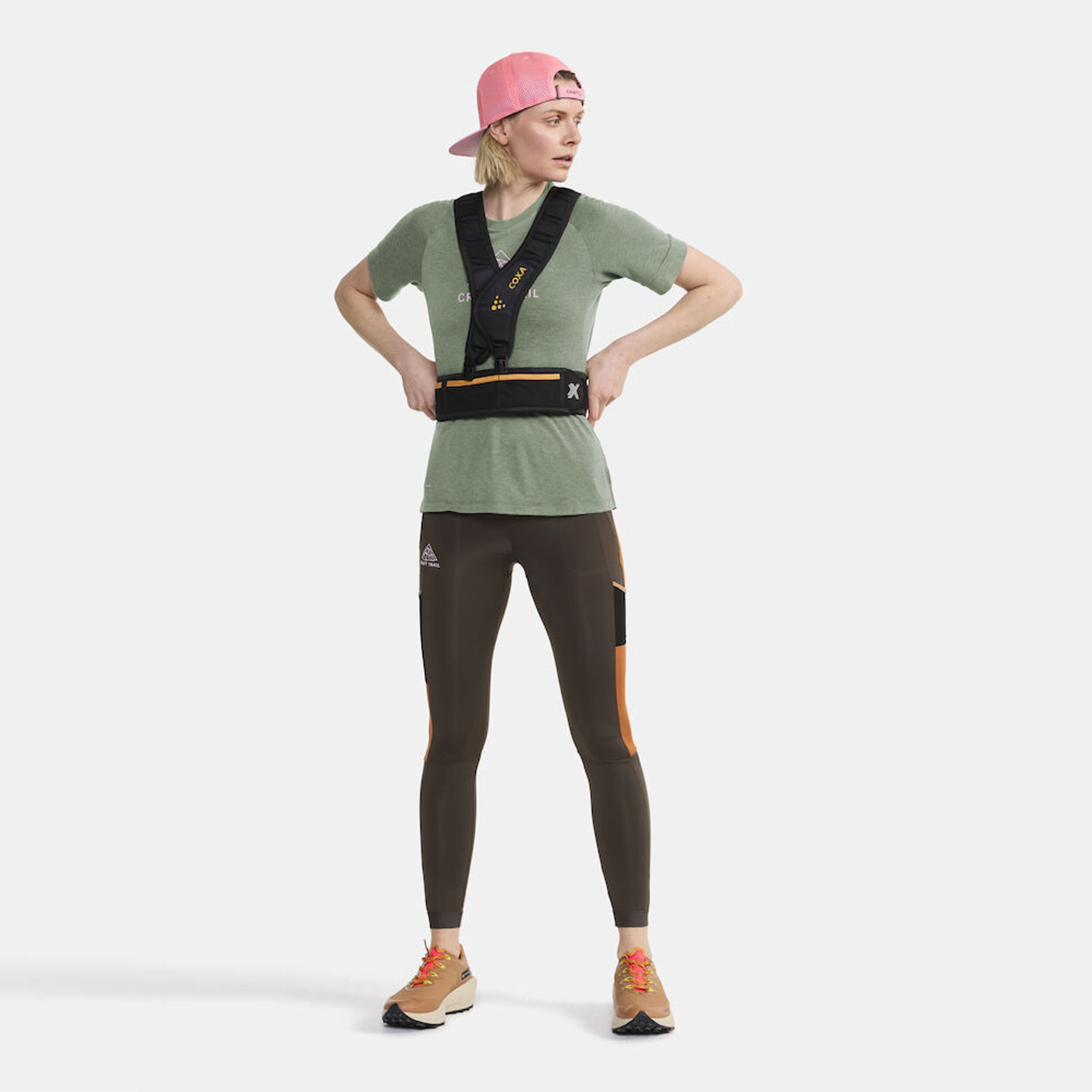 Pro Trail Woolsleeve Laufshirt Damen - Grün