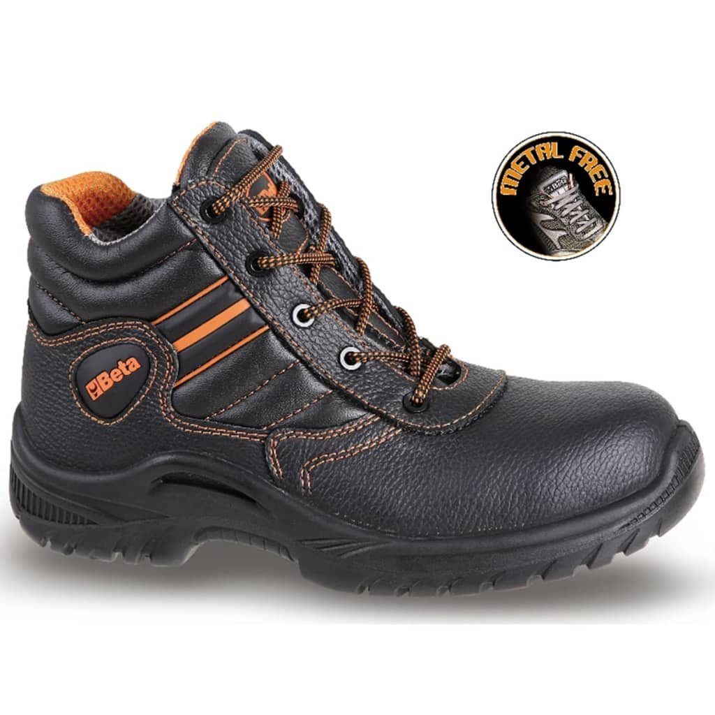 Beta Tools Sicherheitsschuhe 7201BKK Leder Gr. 44 072010444 Schnürschuh