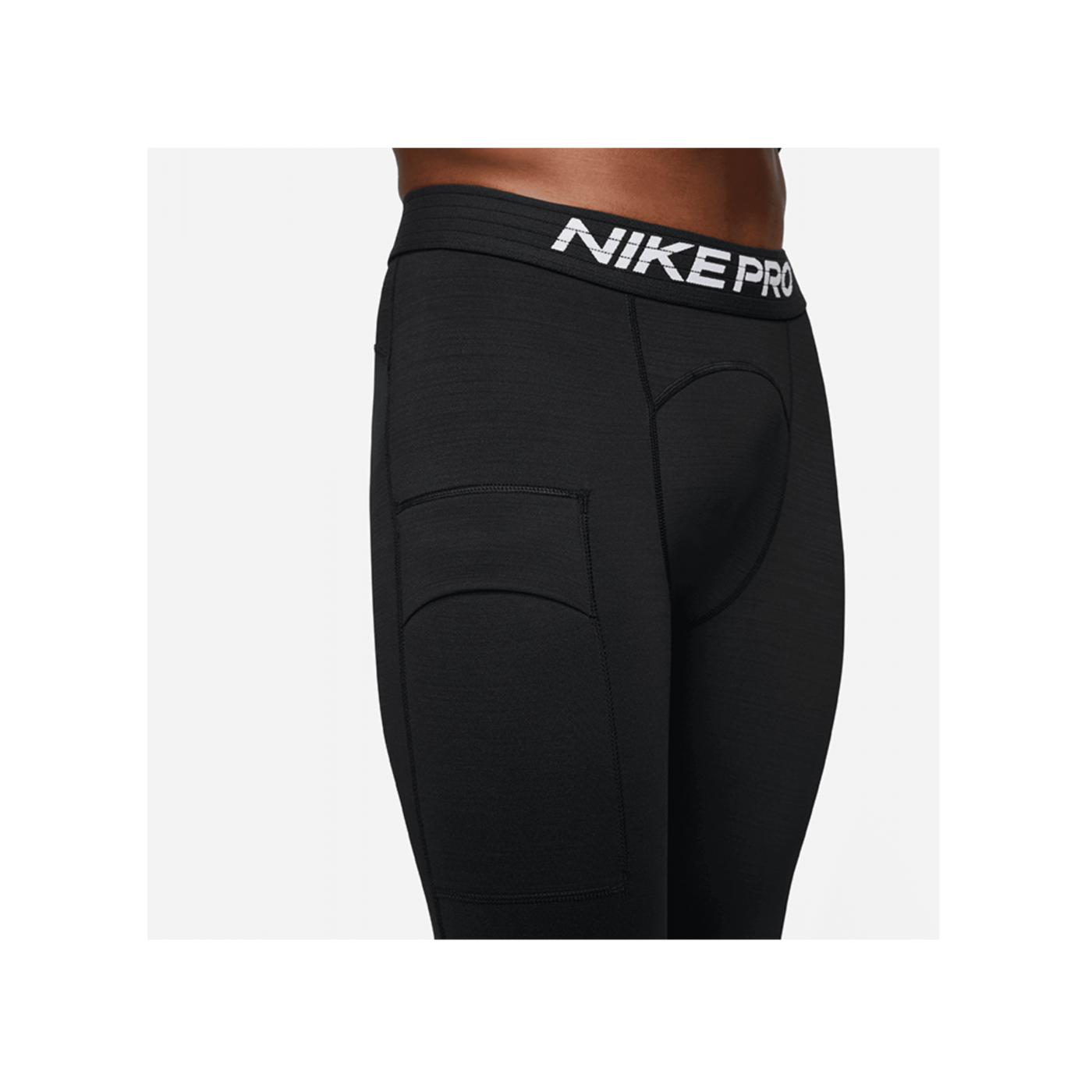 Nike Pro Warm Tight Schwarz F010