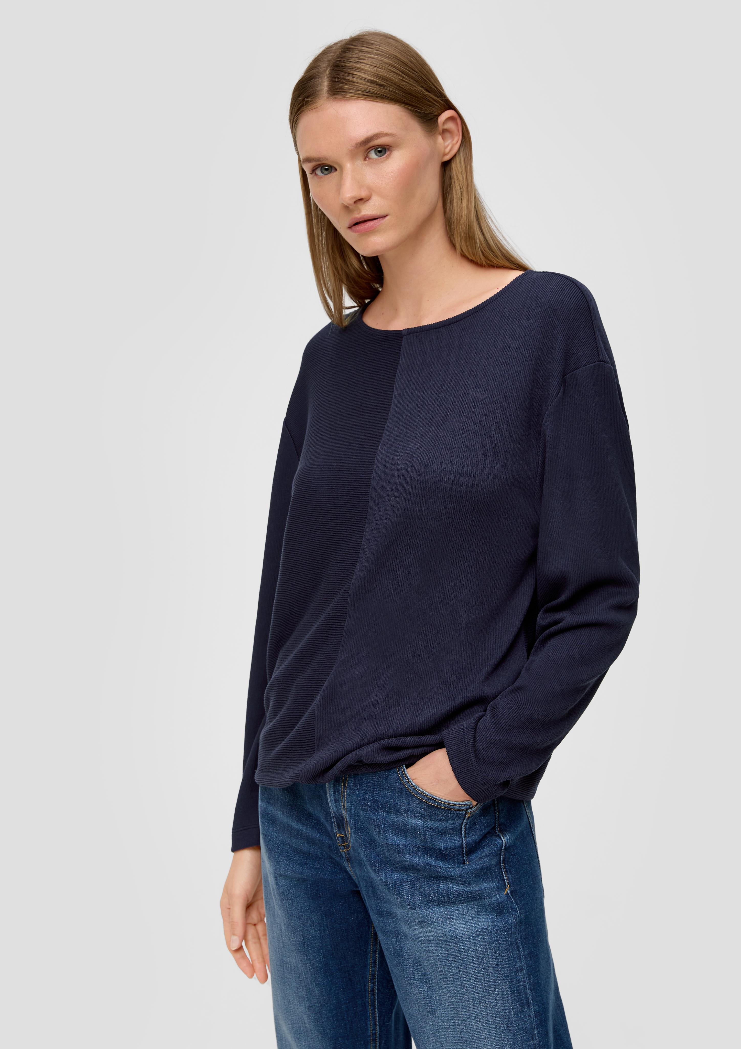Sweatshirt mit Rippstruktur  2136402-5959