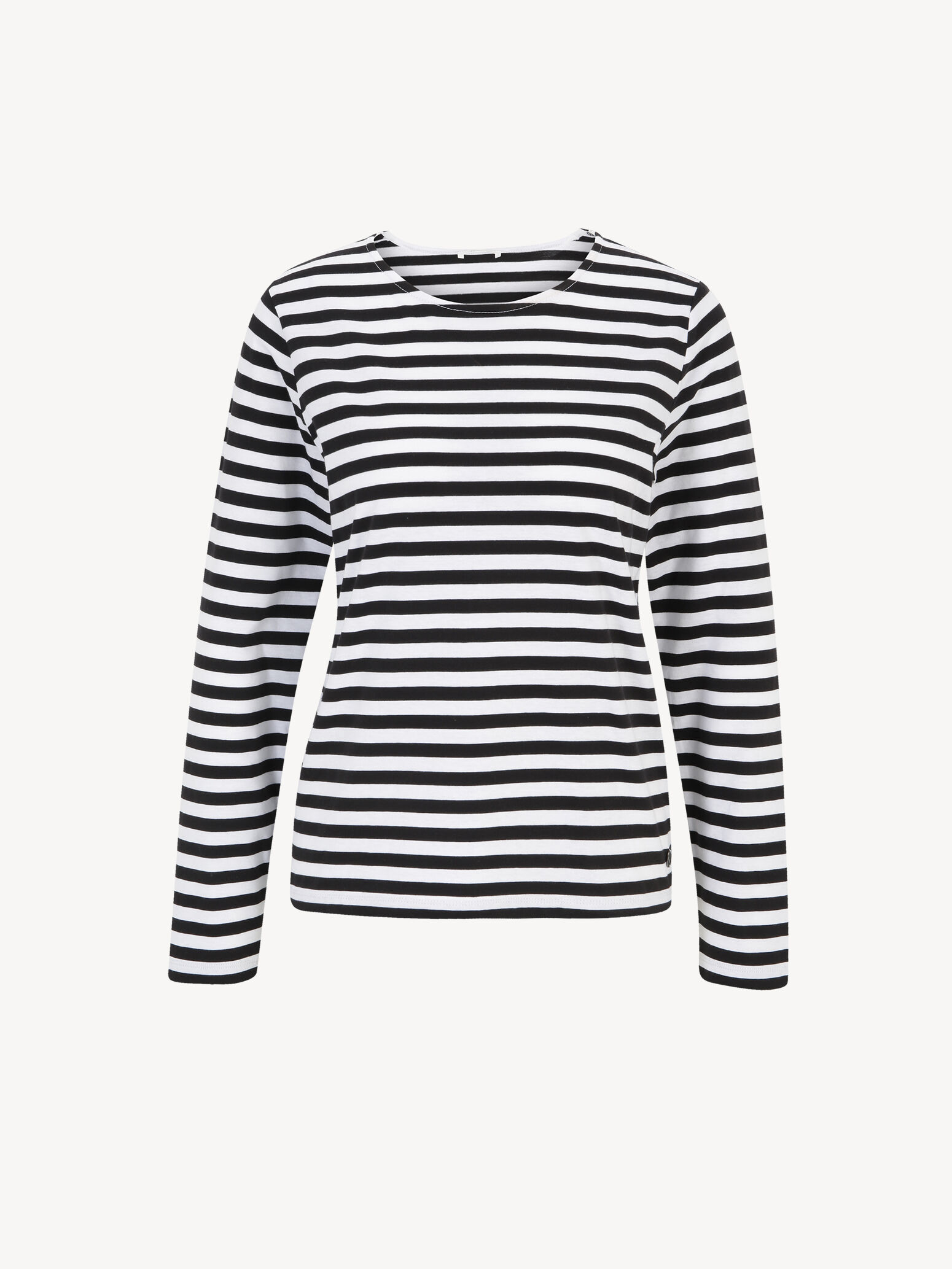 Langarmshirt - blanc