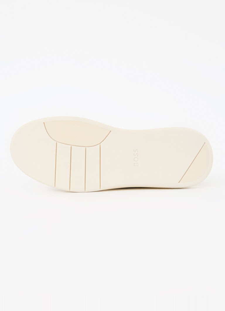 HUGO BOSS Baltimore suede sneaker with leather details