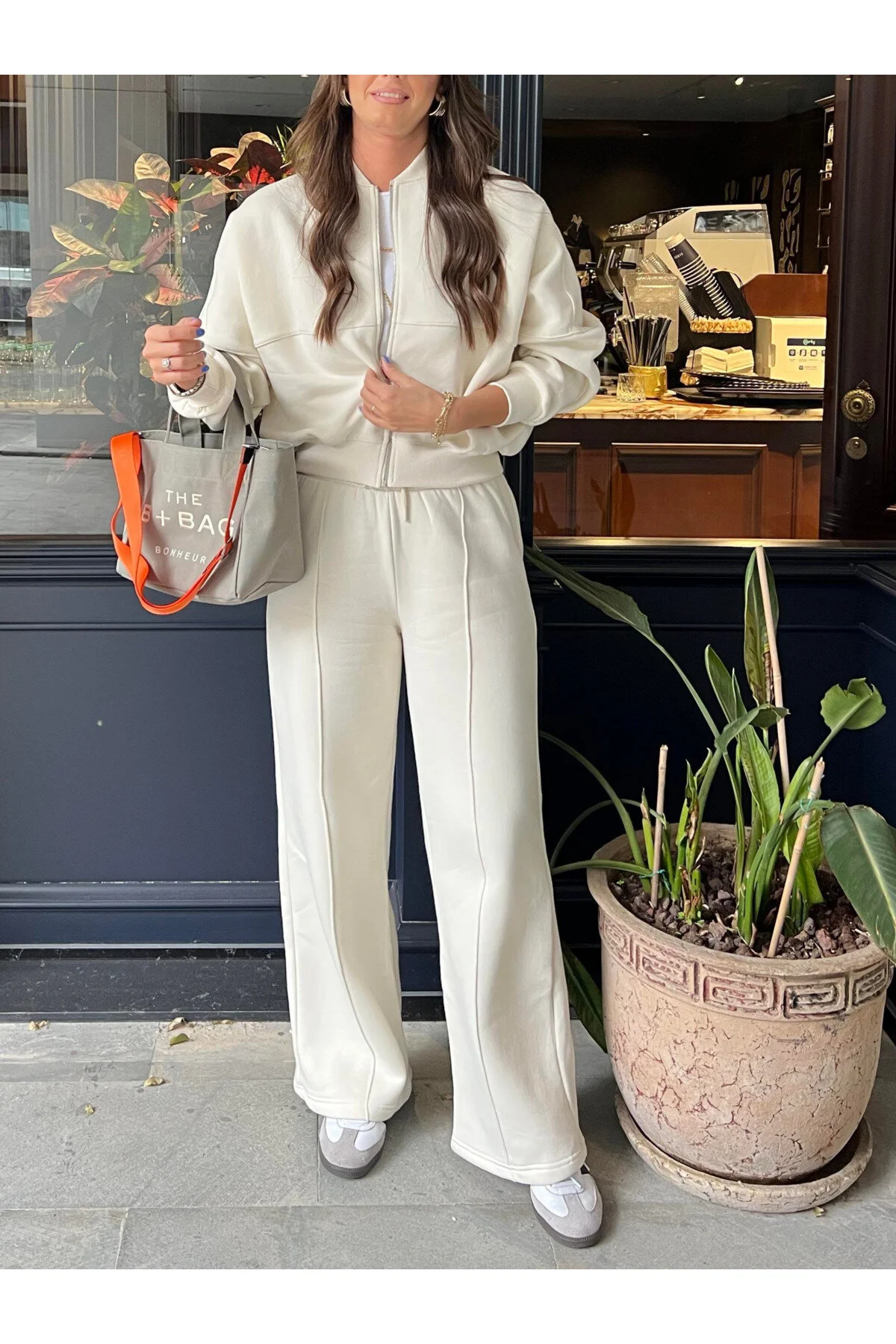Laluvia  Zweiteiler - Ecru - Regular Fit