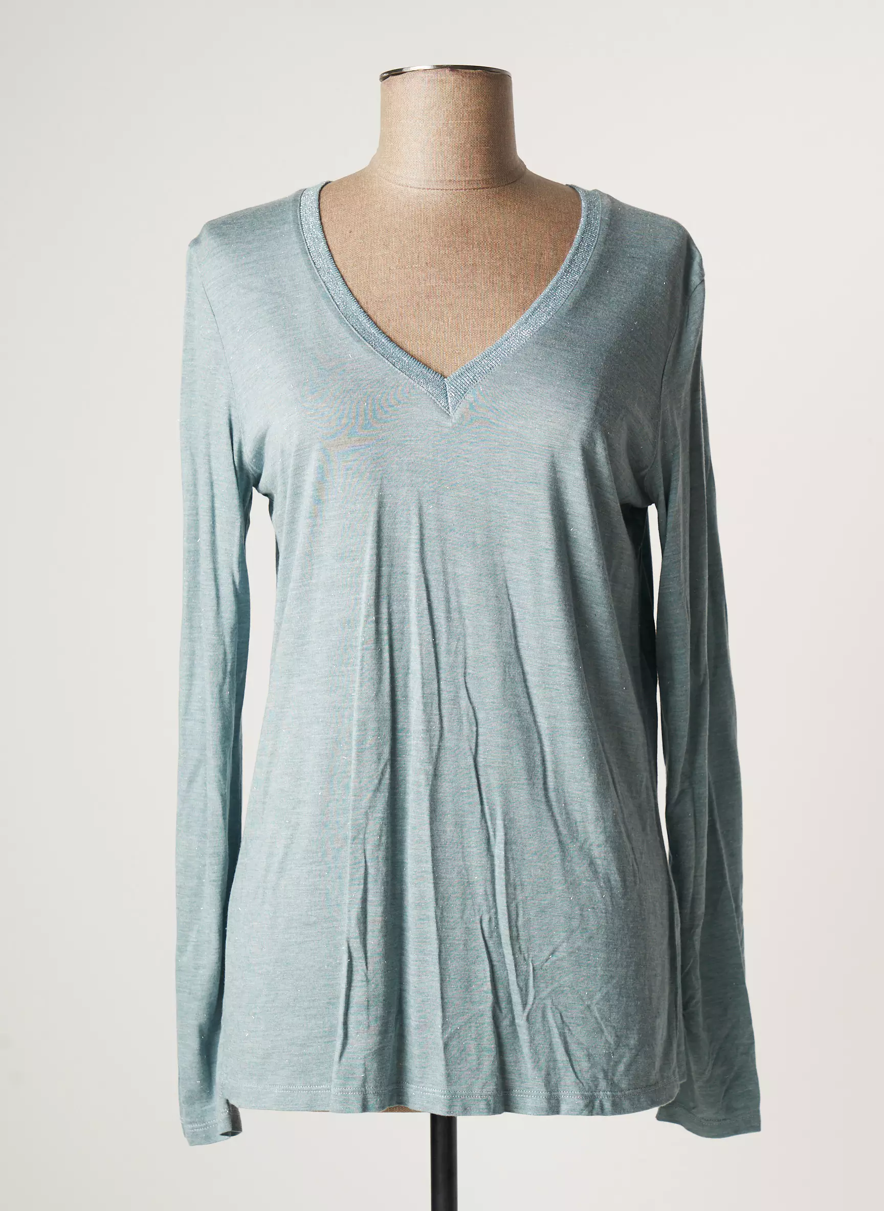 Julie Guerlande Tshirts Femme couleur bleu
