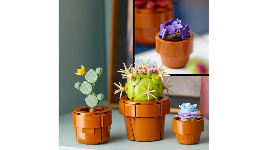 LEGO Icons Botanical Collection 10329 Mini Pflanzen und Blumen Set