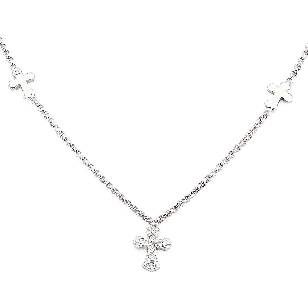 AMEN Chaînette 925 Argent collier
