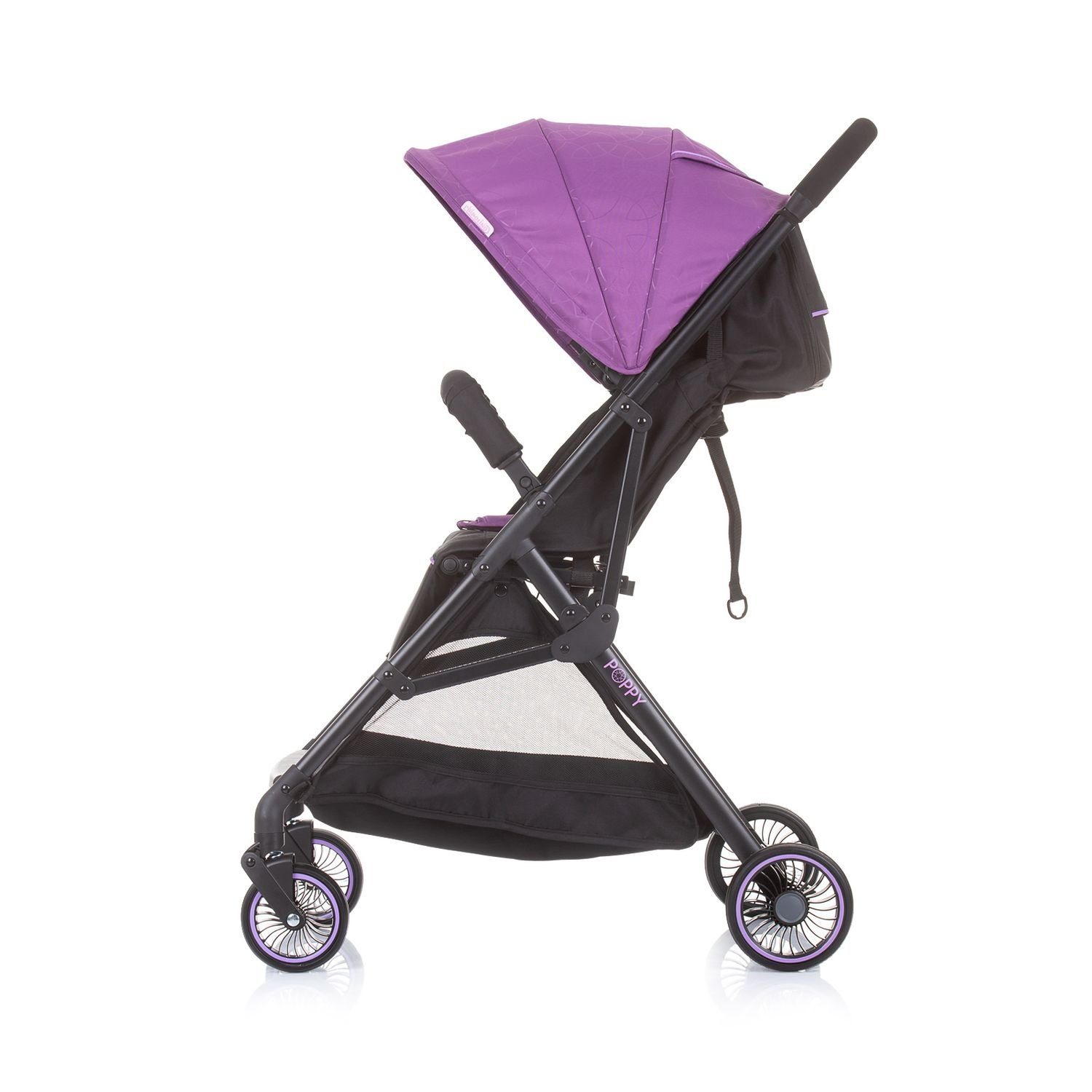 Chipolino Kinder-Buggy Kinderwagen Poppy klappbar, Korb, Sonnendach, 5-Punkt-Gurt