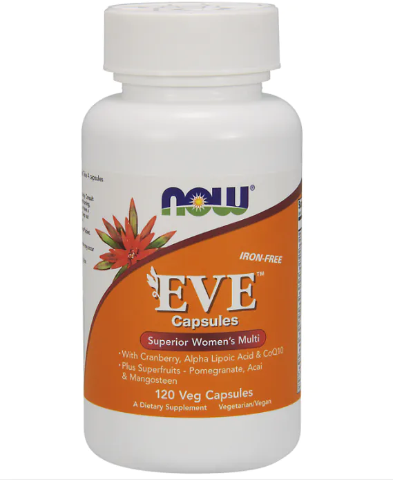 Now Foods Eve Women's Πολλαπλό Σύμπλεγμα Βιταμινών, Βιταμινών και Μεταλλικών Στοιχείων για Γυναίκες, Κάψουλες