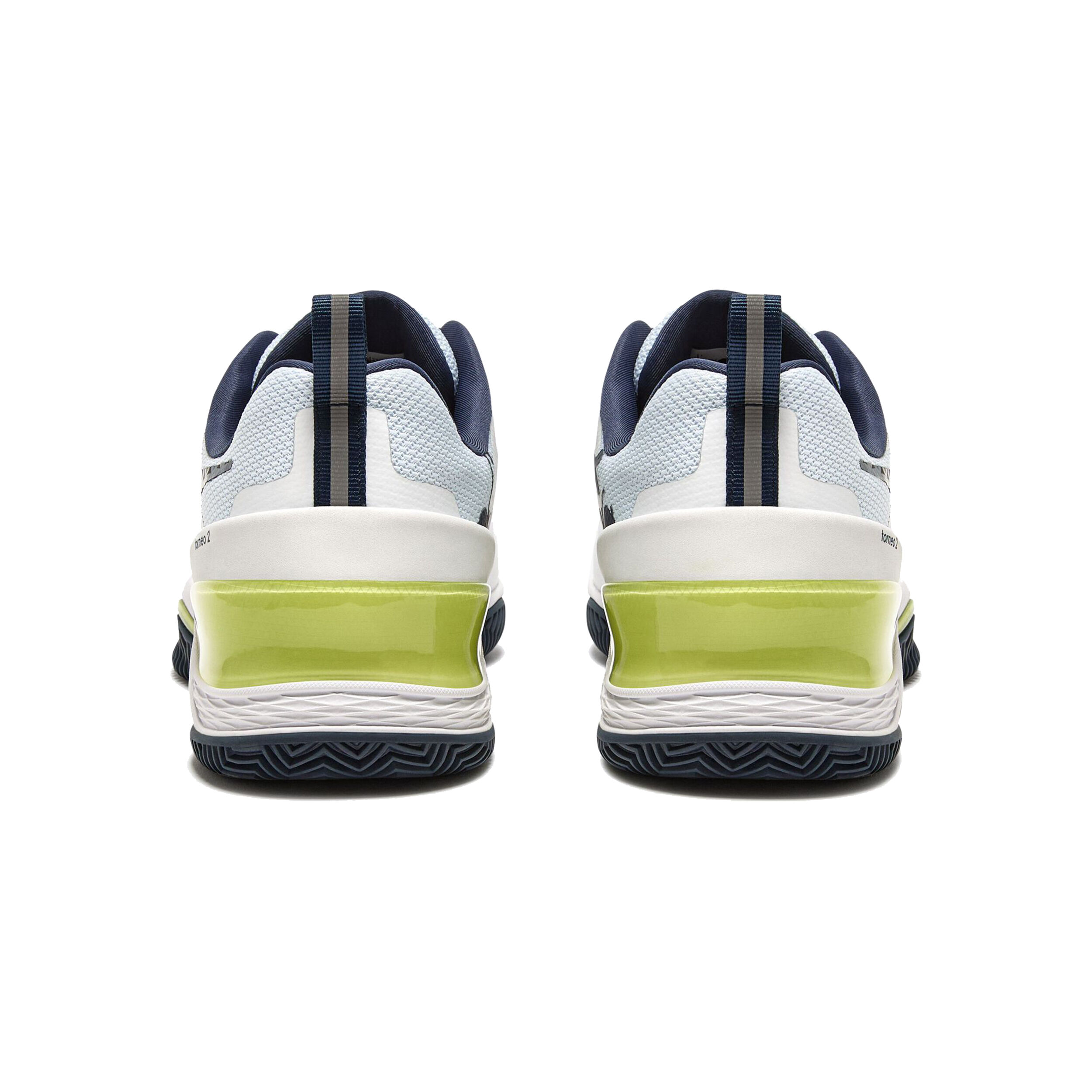 Blushield Torneo 2 Sandplatzschuh Herren - Weiß, Blau