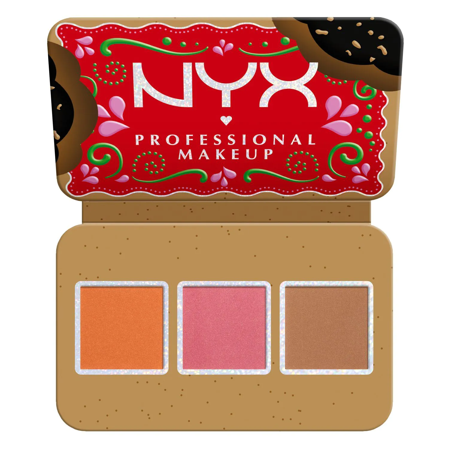 NYX Buttermelt veido makiažo paletė 01