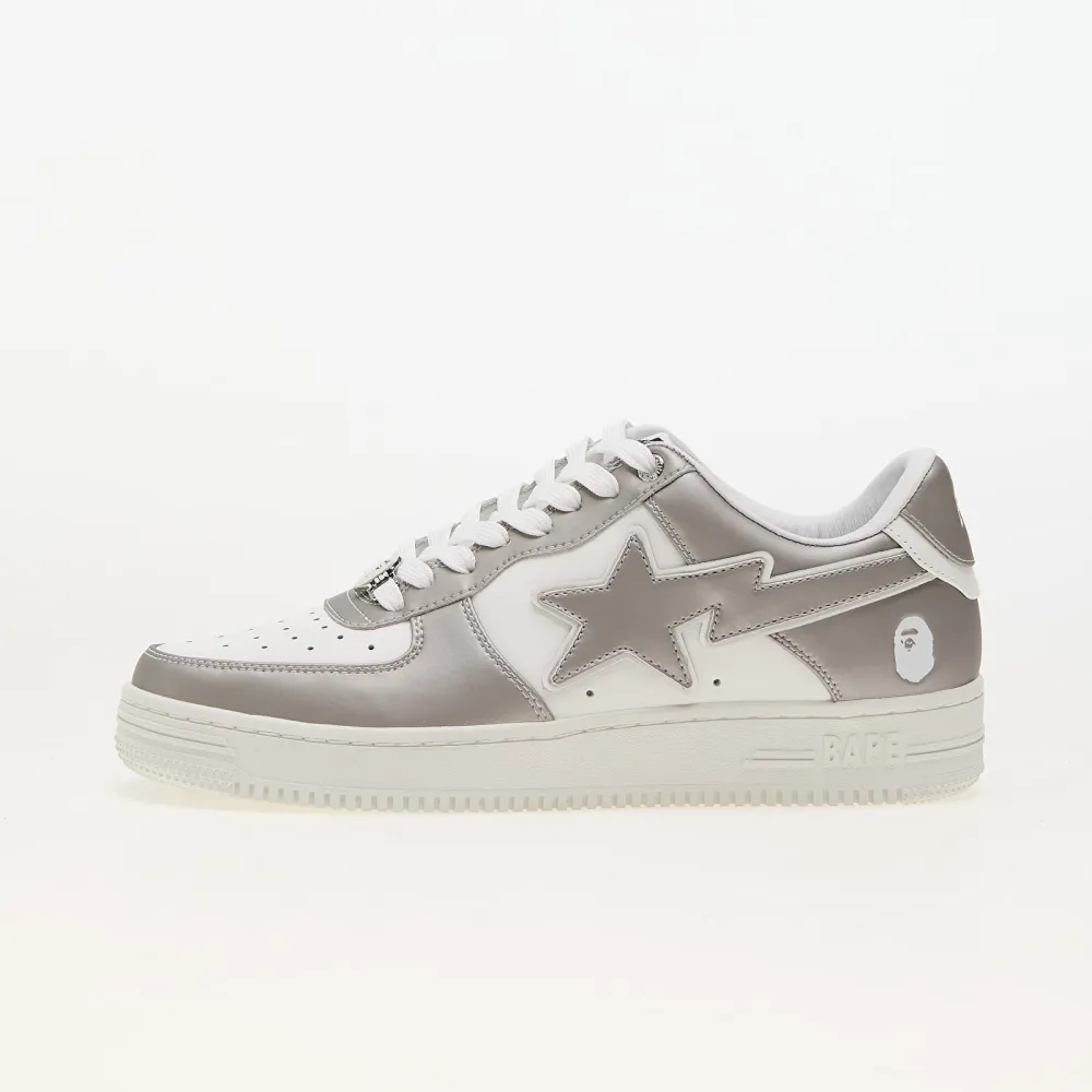 A Bathing Ape Bape Sta 4 M1 Silver 001FWJ801053ISVR / grau