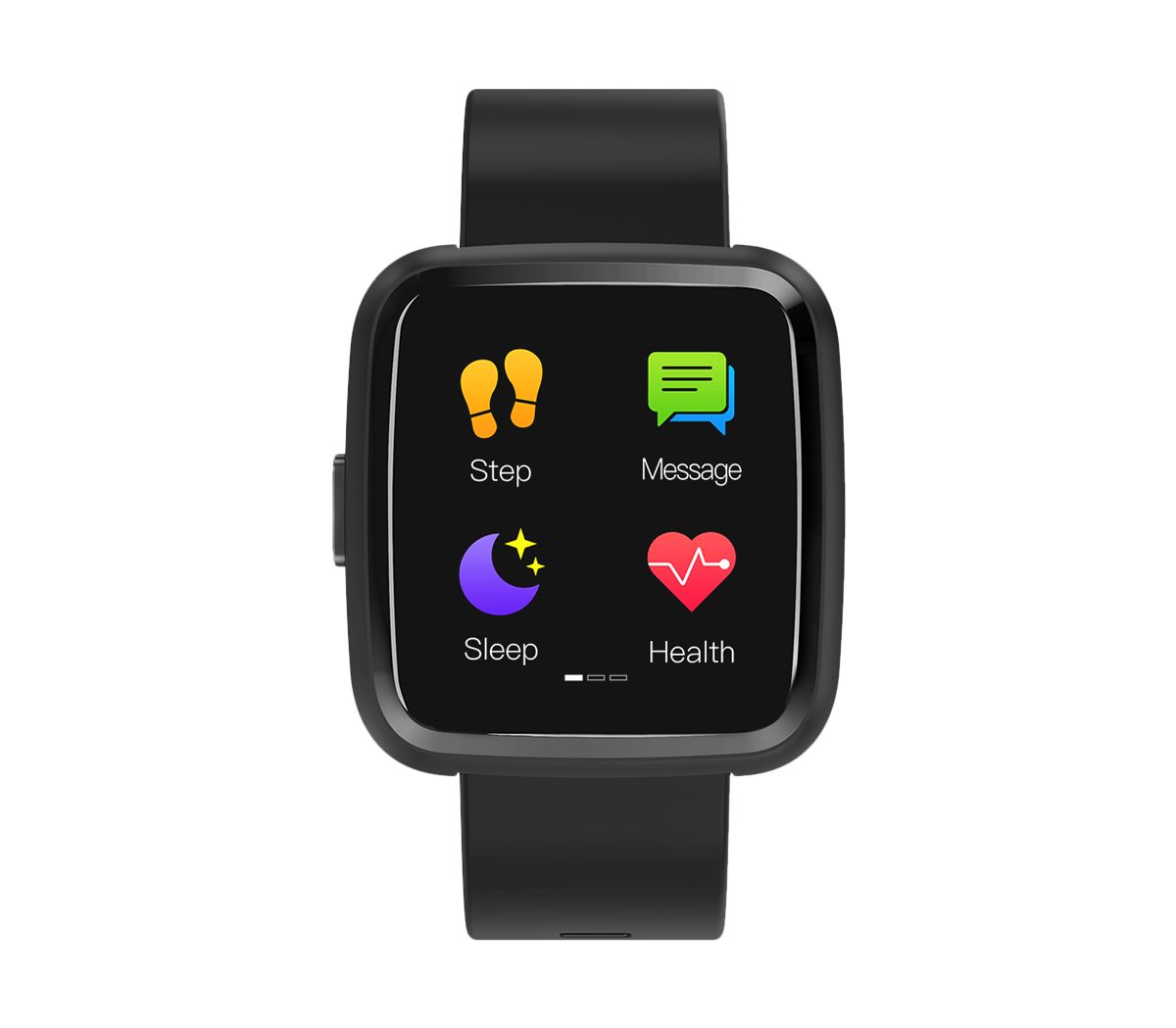 novasmart Fitness-Tracker runR III Smartwatch FitnessTracker HD-Bildschirm Sportuhr Android, iOS, Metall- oder Sportarmband erhältlich