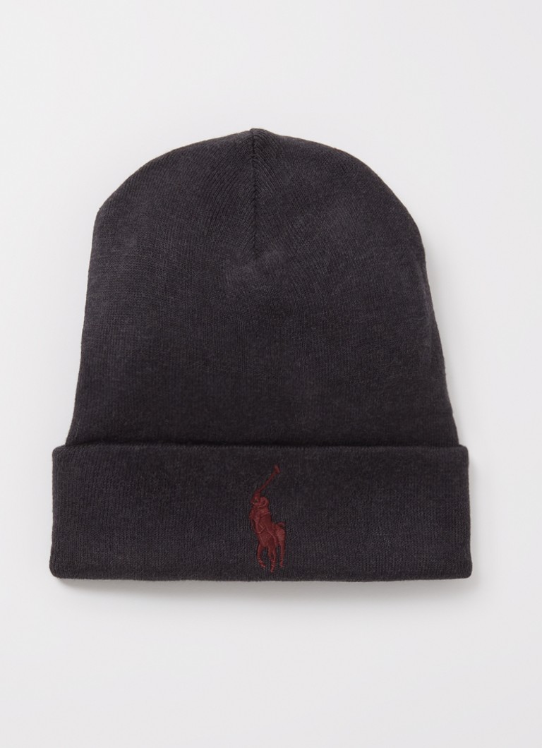 Șapcă Ralph Lauren din tricot fin cu logo brodat