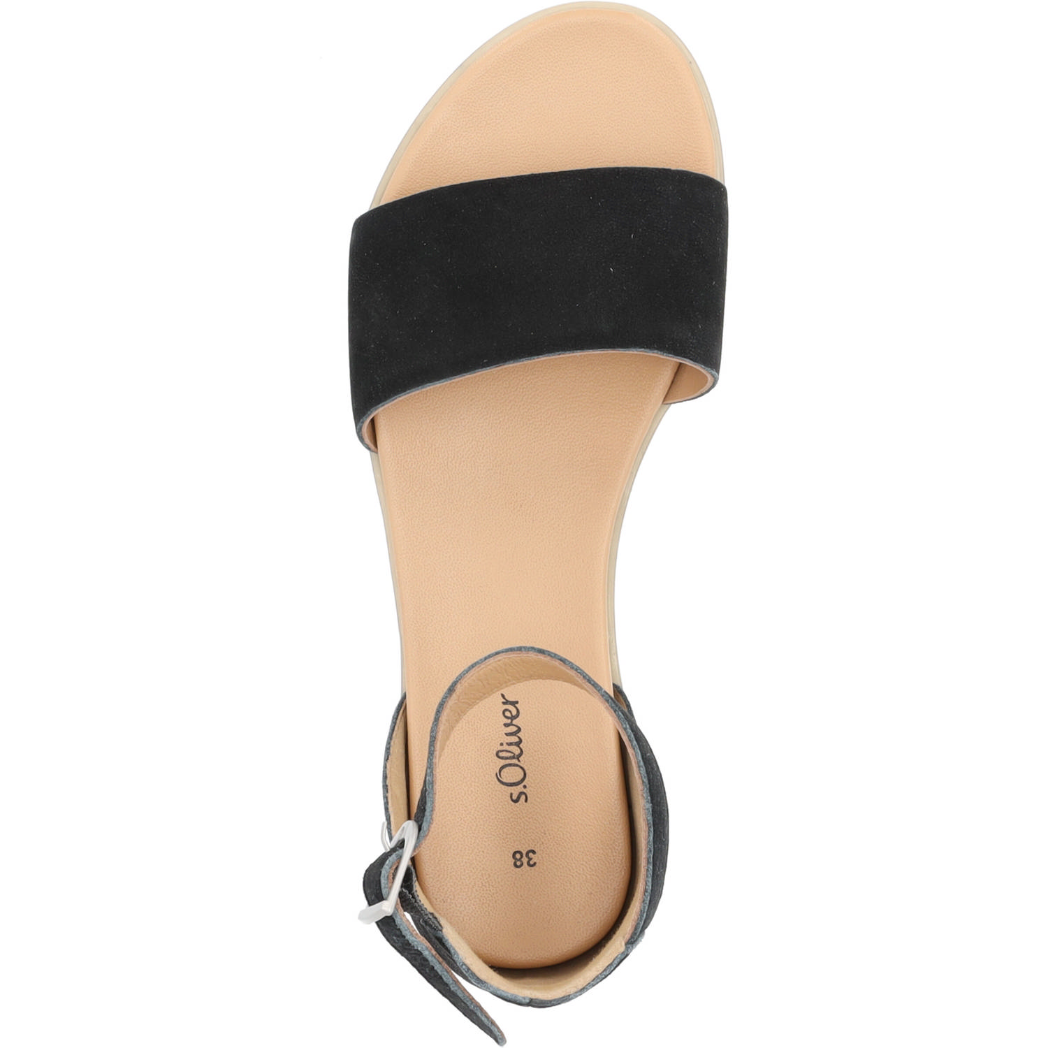 s. Oliver 28141, Sandalen, Damen, Schwarz