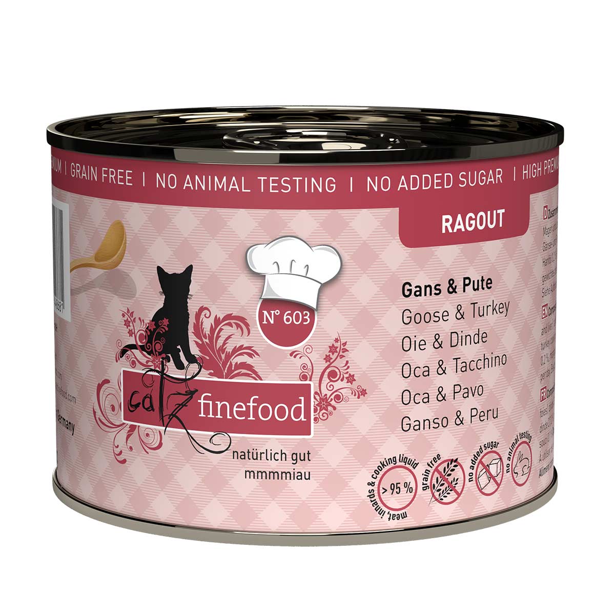 catz finefood Ragout No.603 Gans & Pute kaufen bei ZooRoyal