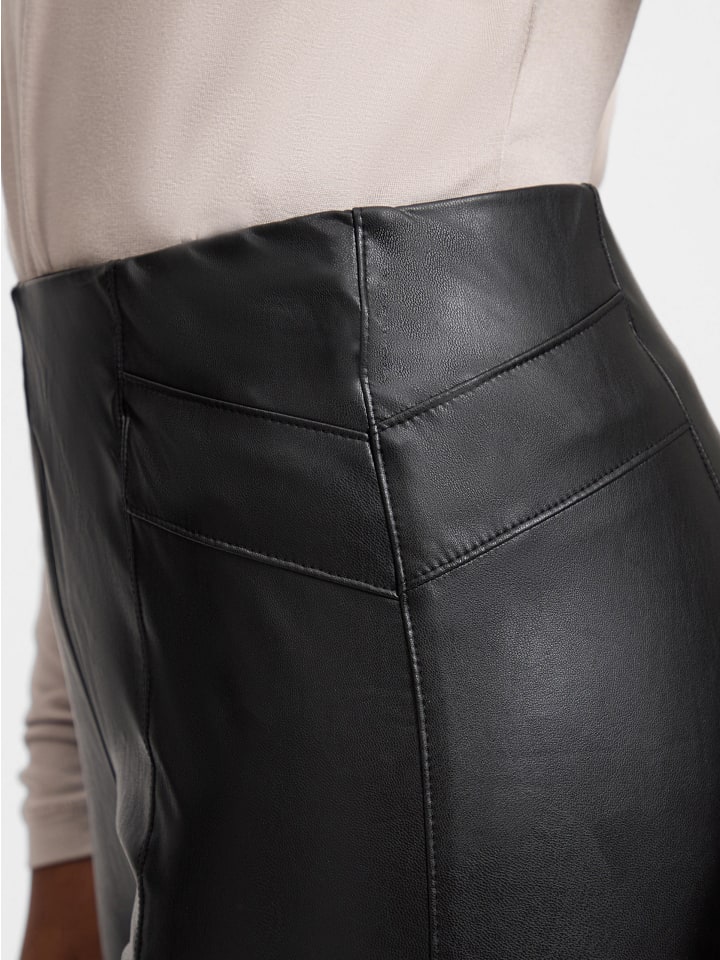 comma Leggings in schwarz günstig kaufen 46