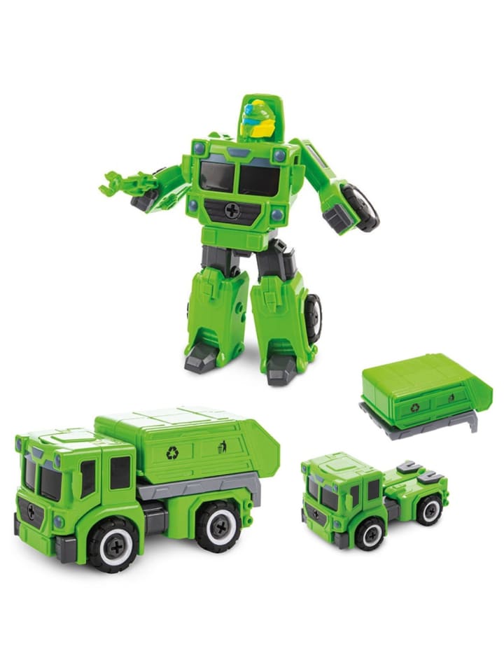 miniHeld Transformierbarer Roboter Müllwagen LKW Spielzeugauto Fahrzeug Laster 3 Jahre günstig kaufen onesize