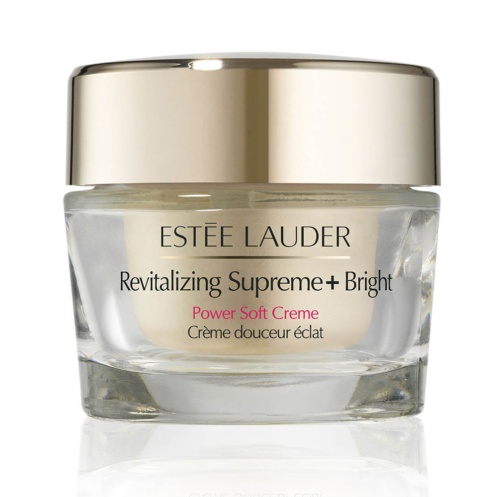 Estée Lauder Revitalizing Supreme+ Bright Emulsion douceur éclat Crème de jour Soin visage anti-âge et révélateur d'éclat