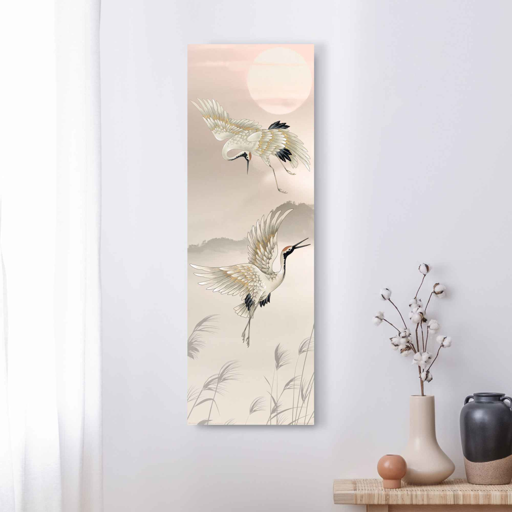 Bild Pastel Cranes
