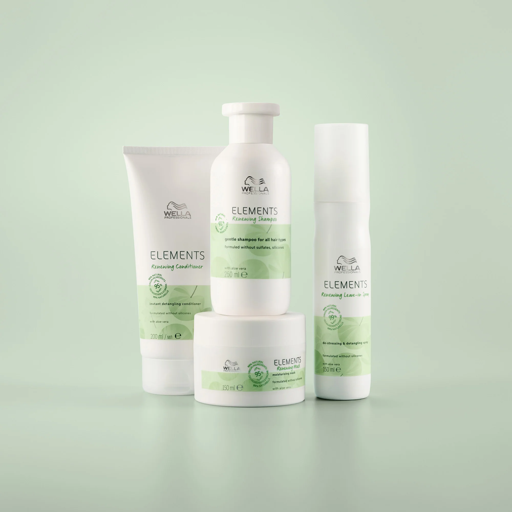 Shampoing apaisant Elements ELEMENTS - Shampoing pour peaux délicates