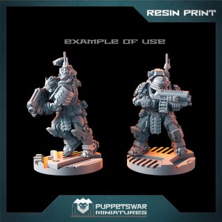 Bushi Prime Recon Gunners Bodies (5)