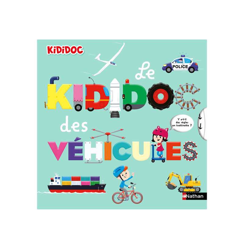Livre Le Kididoc des véhicules - Nathan Jeunesse