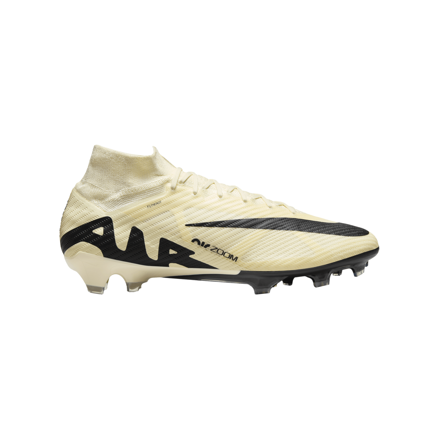 Nike Air Zoom Mercurial Superfly IX Elite FG Beige Schwarz F700