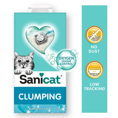 Sanicat Klumpende Katzenstreu mit Marseiller Seife