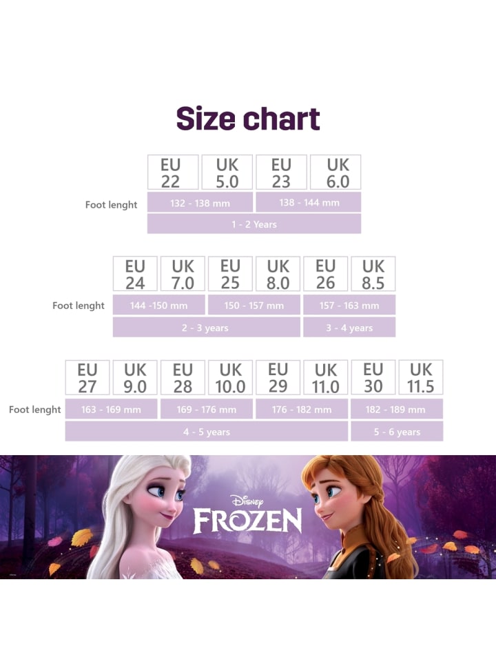 Disney Frozen Gummistiefel mit Die Eiskönigin Motiv, in Rosa, Anna und Elsa Design günstig kaufen