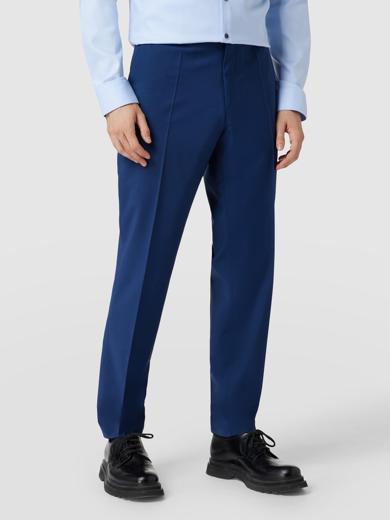 Slim Fit Anzughose Modell 'Genius' in royalblau