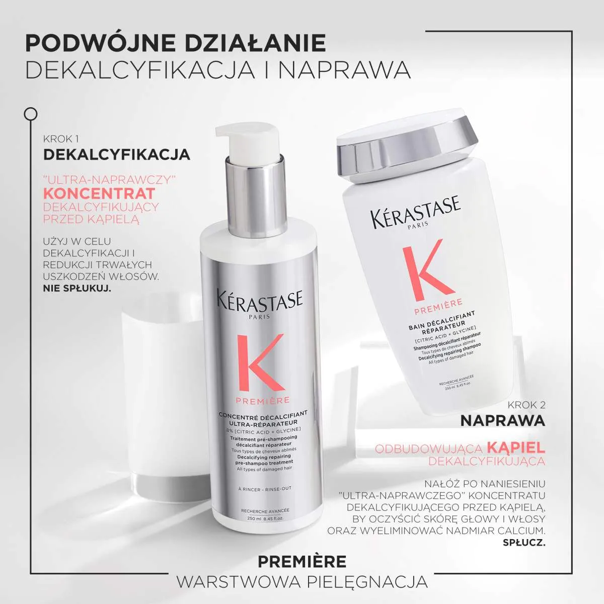 Kérastase Premiere Υπερ-Επανορθωτικό Συμπύκνωμα Αποασβεστοποίησης για Ταλαιπωρημένα Μαλλιά