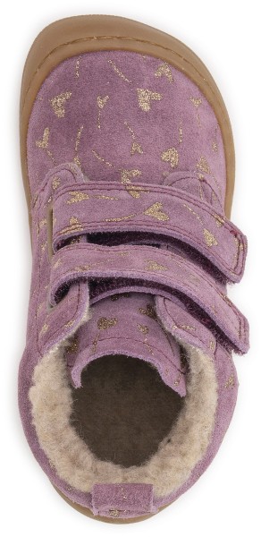 Naturino ~ Wigghi HighCut Klettschuh Winter ~ Hearts Magnolia