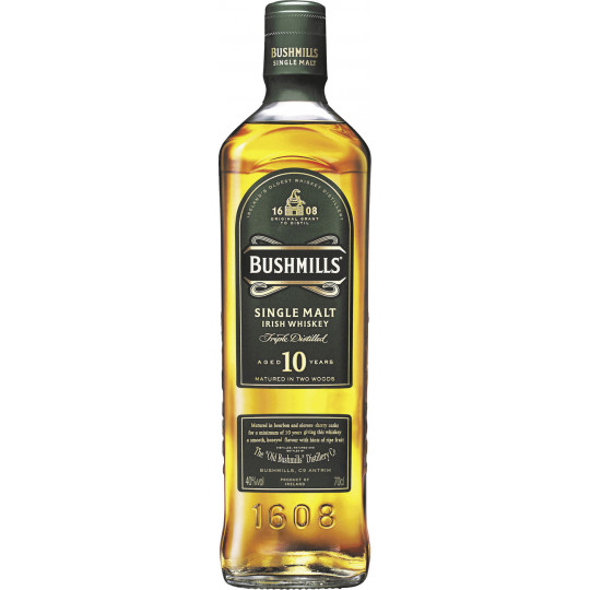 Bushmills Whiskey 10 Jahre 40% 0,7L