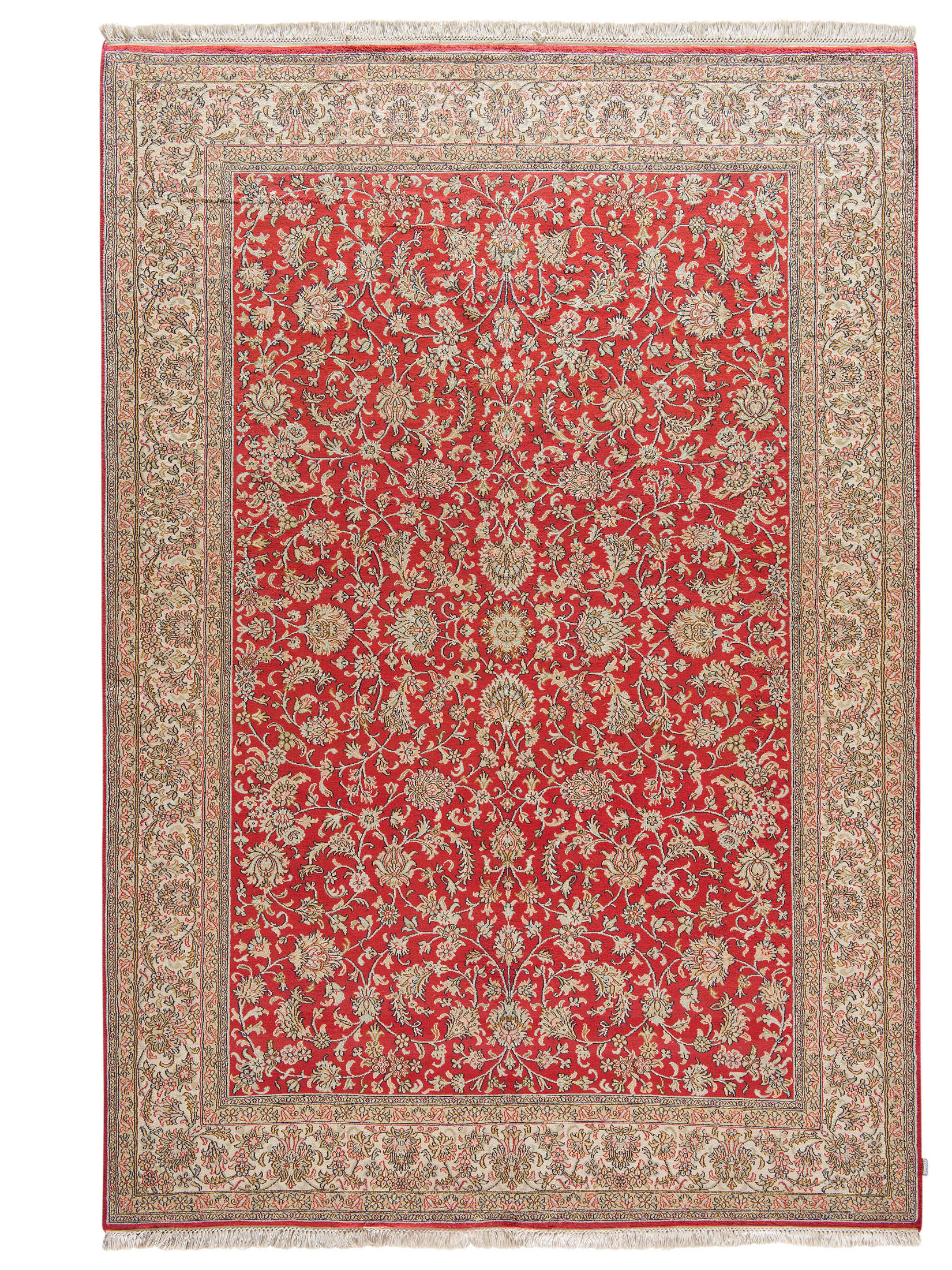 Kaschmir Seide 18/18 ca. 170 x 249 cm, Unikat / Einzelstück