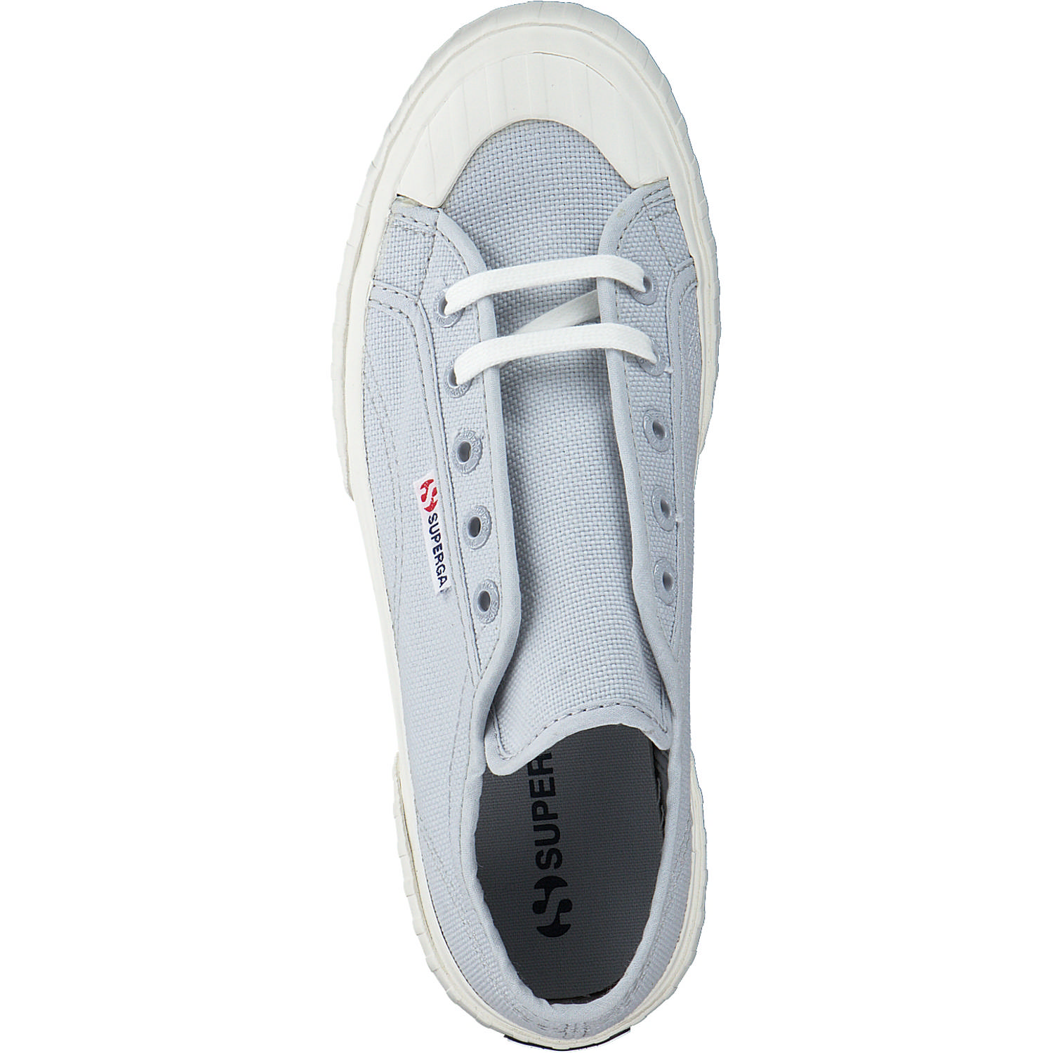 Superga 2630 Stripe S00GRT0, Sneakers Low, Damen, grey lilla favorio